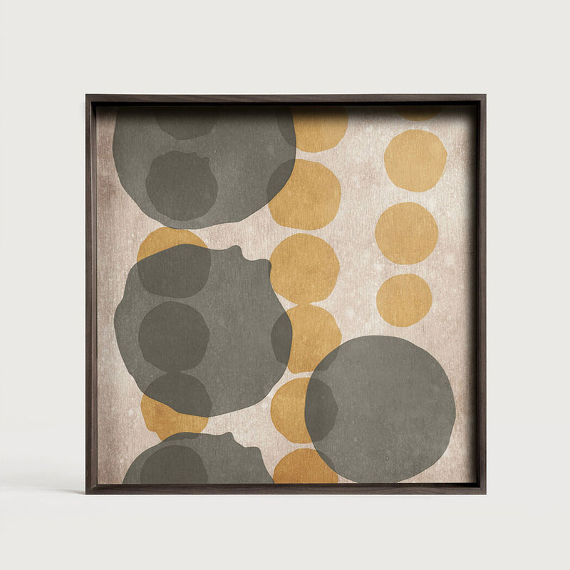 Layered Dots - Large Square Tray