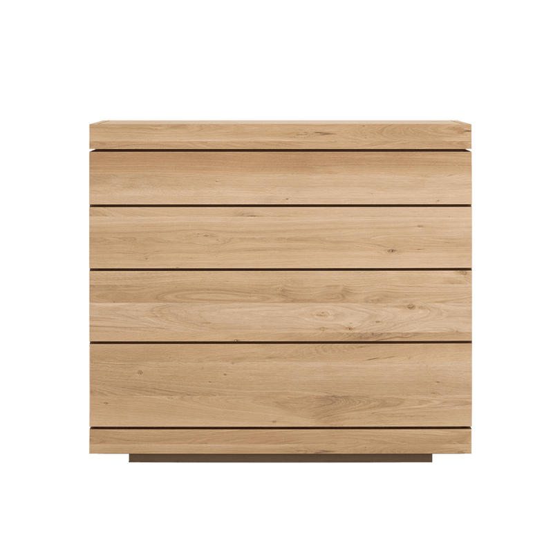 Teak Graphic Chest of Drawers
