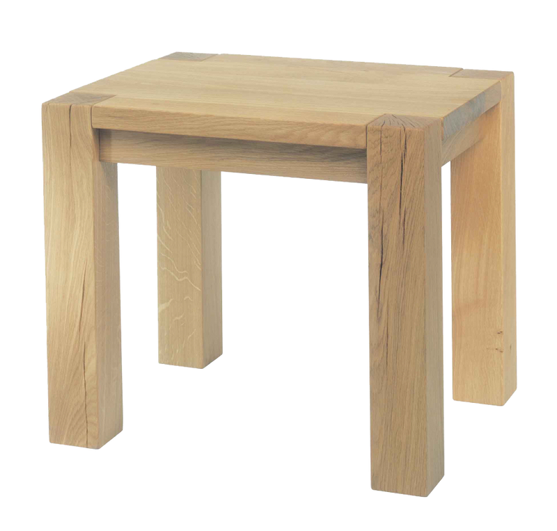 Oak Trinity Side Table
