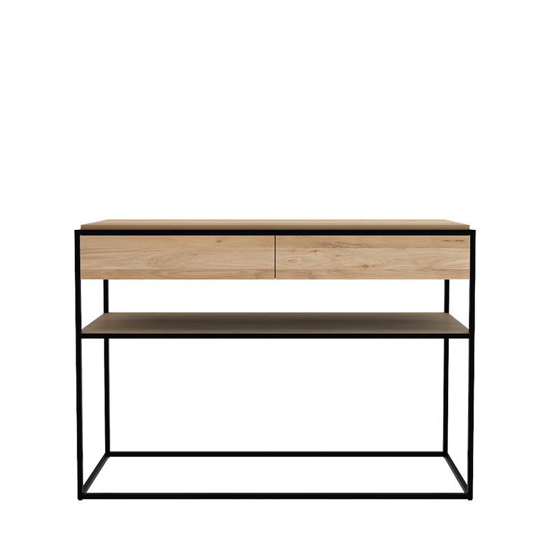 Nordik Oak Console Table