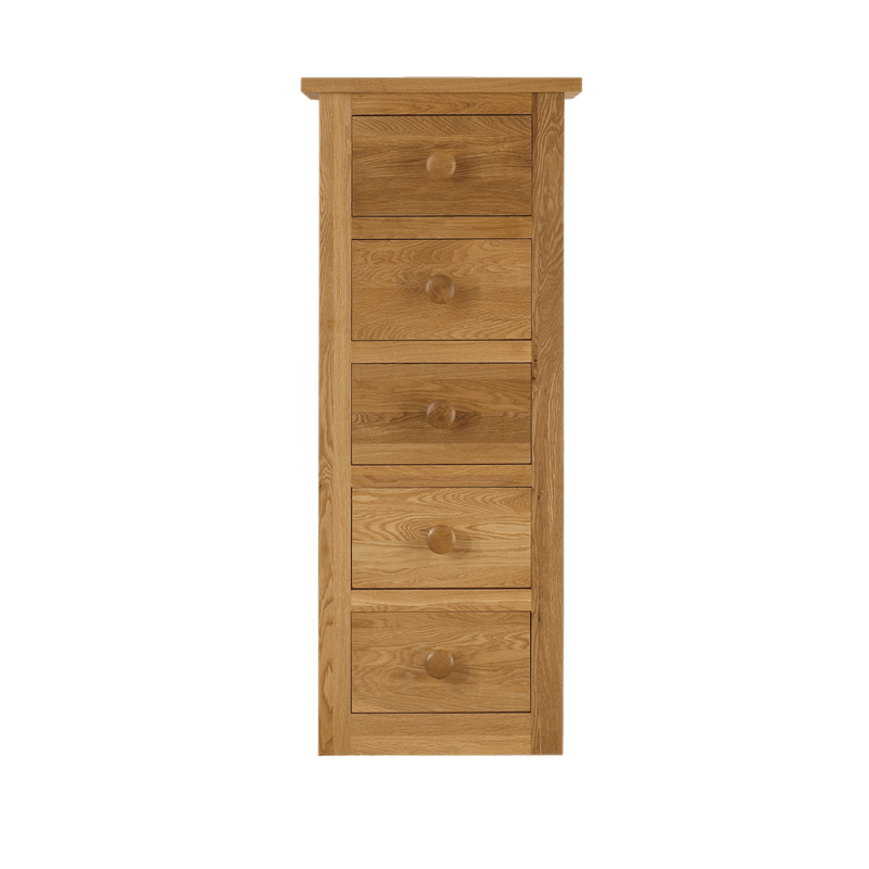 Teak Graphic Chest of Drawers
