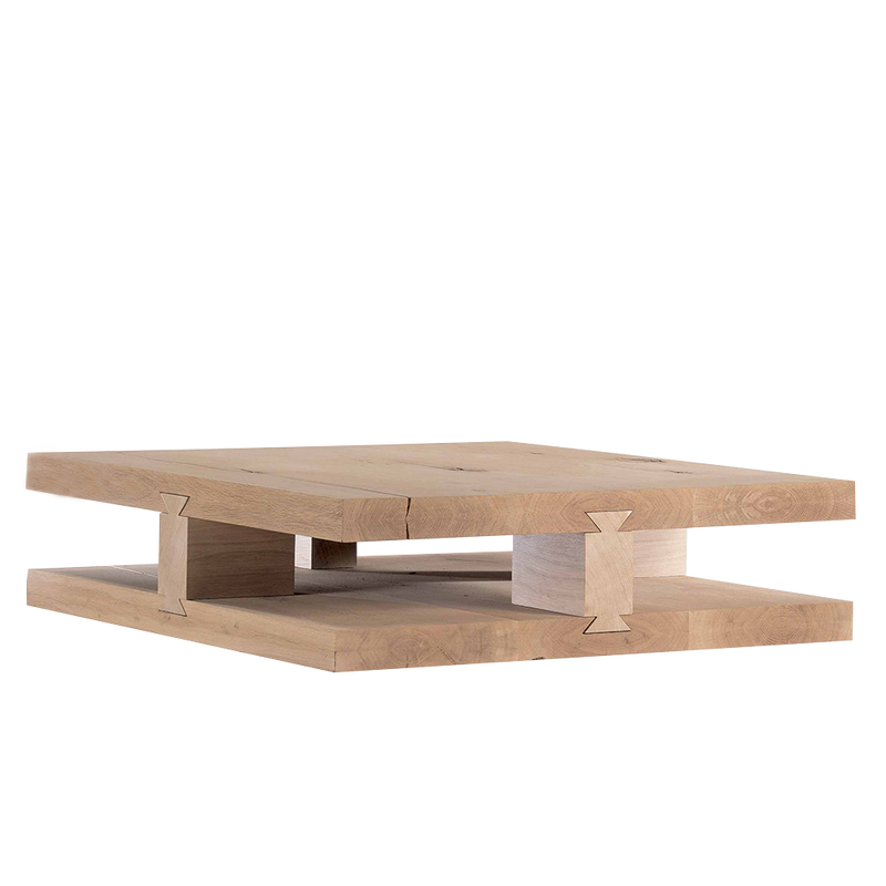 Studio Solid Oak Tapered Leg Coffee Table