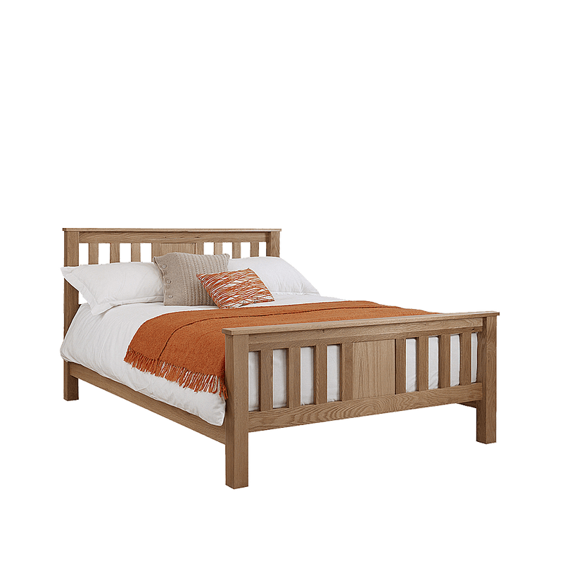 Atlas Solid Walnut Bed