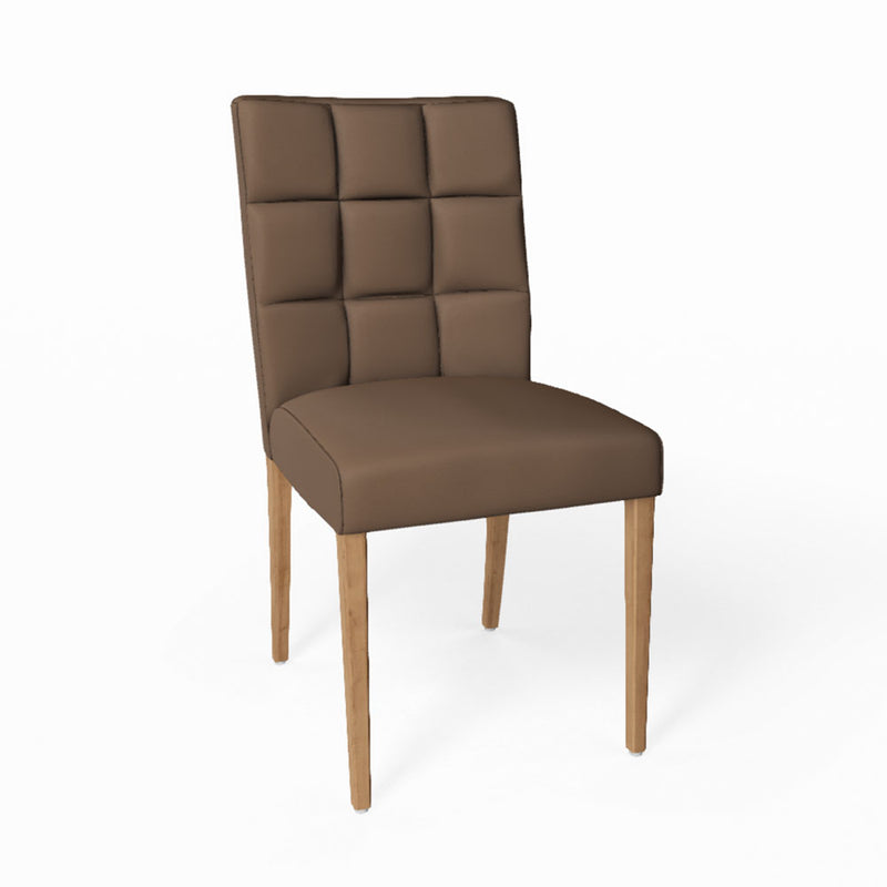 Taupe Leather Thomas chair