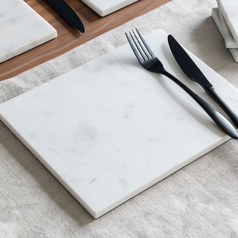 White Marble Placemats