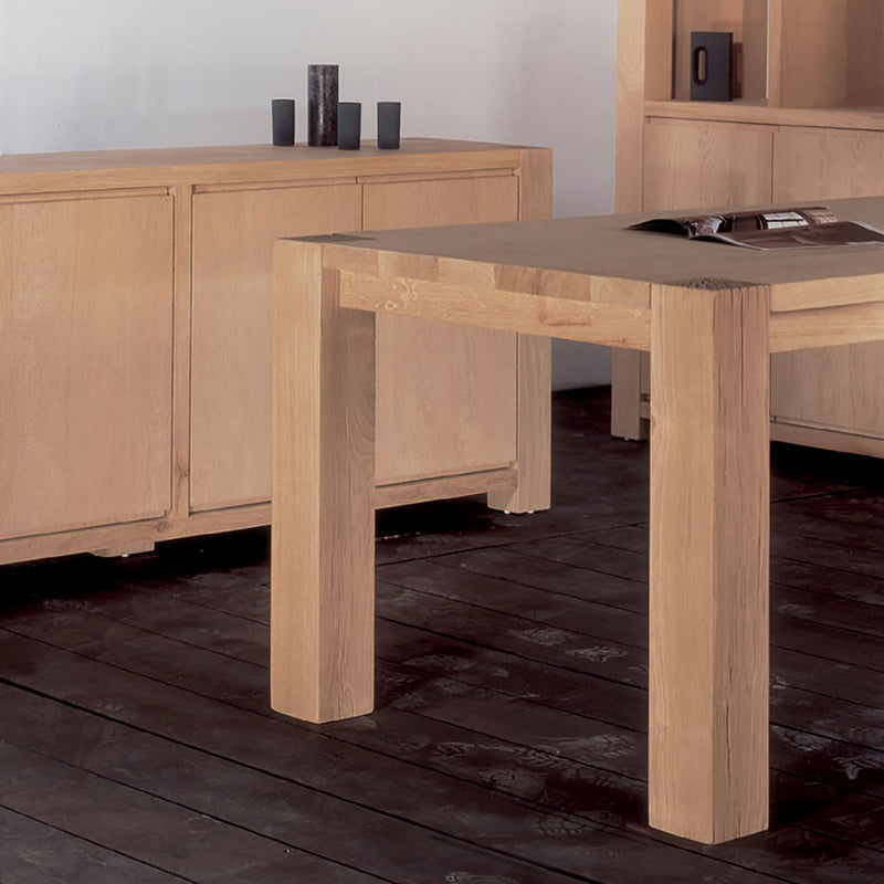 manor oak dining table with matching sideboard