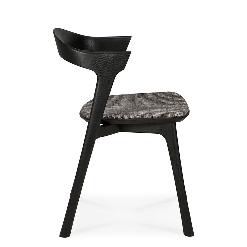 Black Bok Upholstered Oak Chair