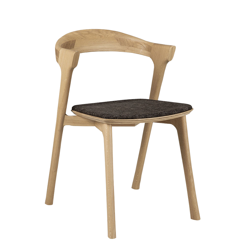 Bok Upholstered Oak Chair