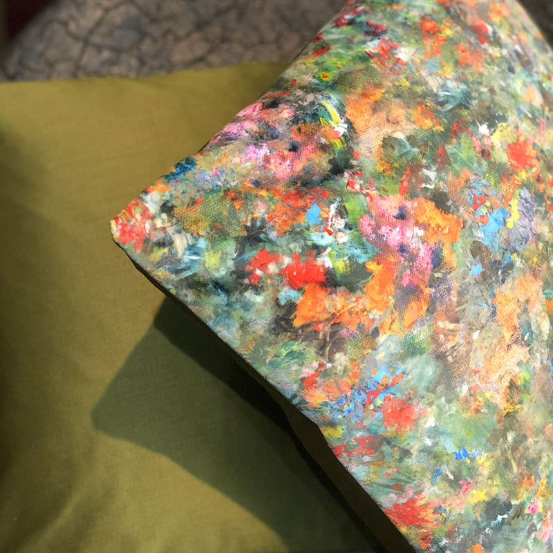 Impressionist Meadow Cushion