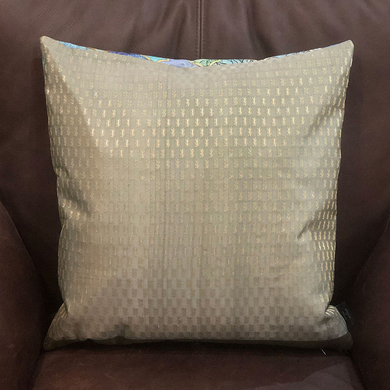 Teal Tiles Cushion