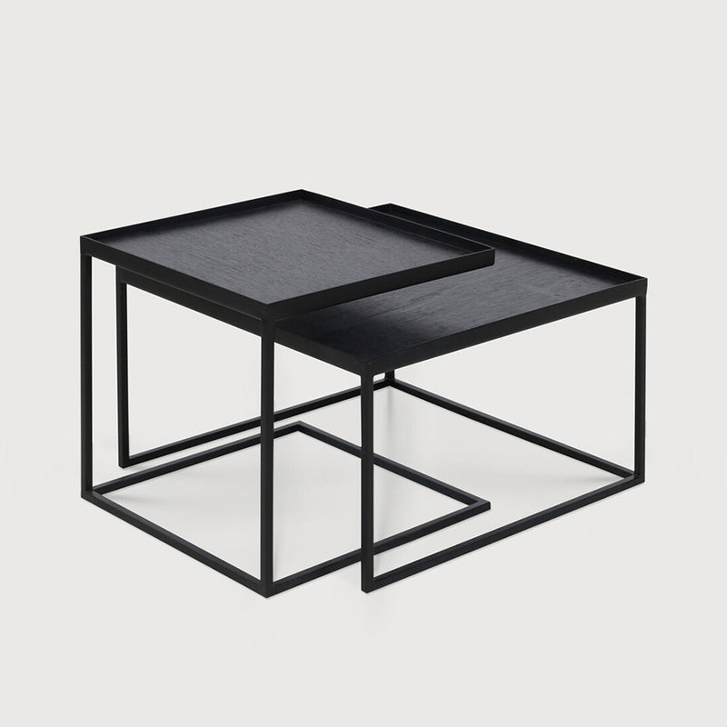 Square Tray Coffee Tables - Set of 2