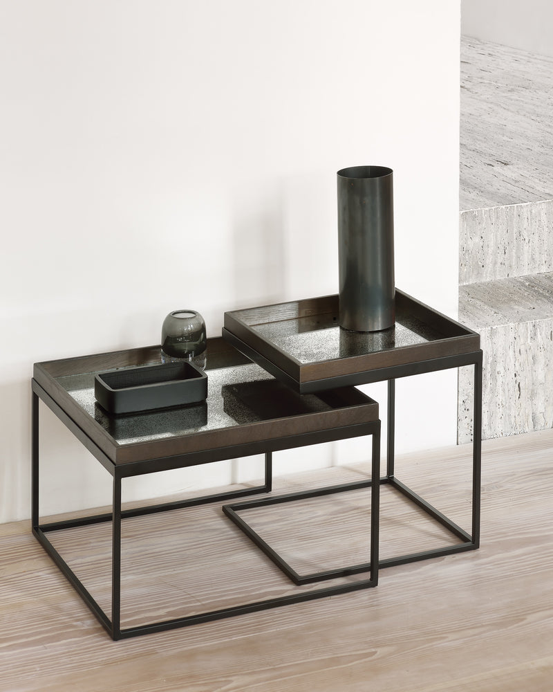 Square Tray Coffee Tables - Set of 2