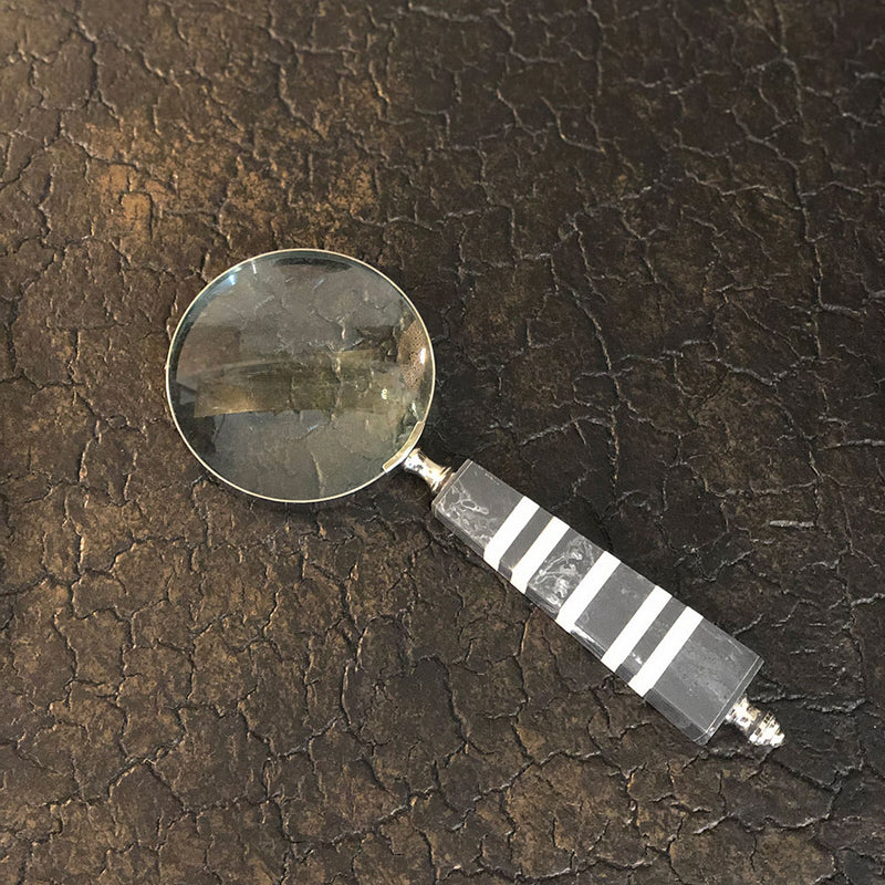 Striped Magnifying Glass