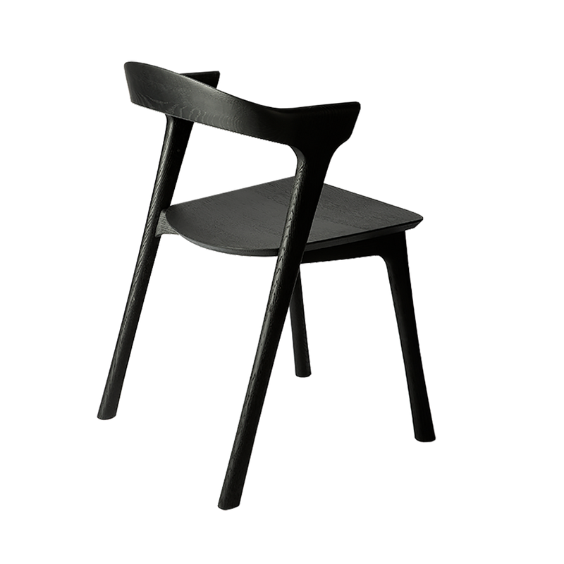 B1 chair with black finish, rear view