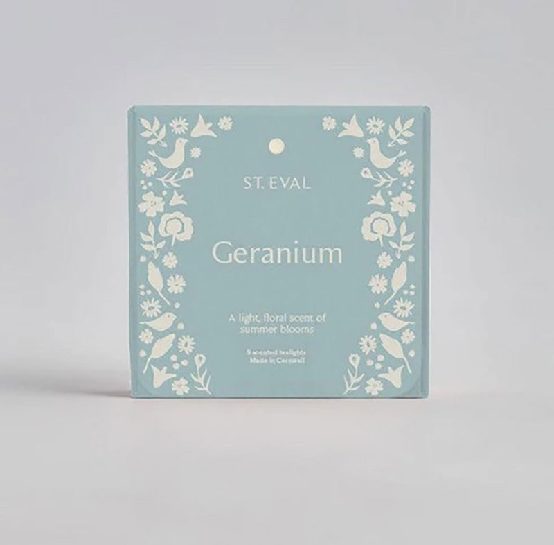 'Geranium' Fragranced Tealights