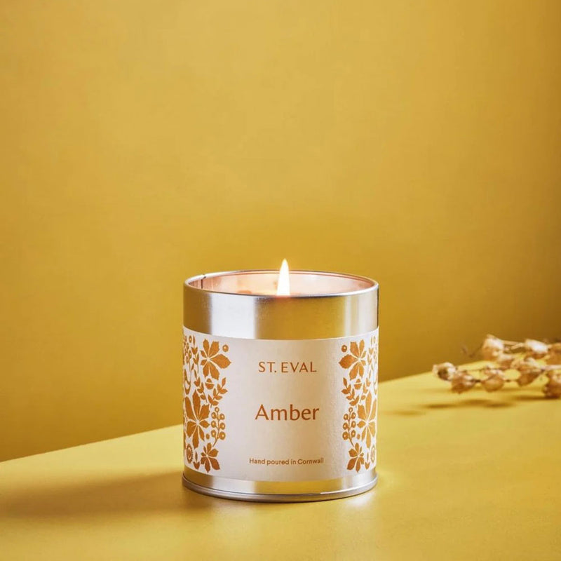 'Amber' Candle Tin