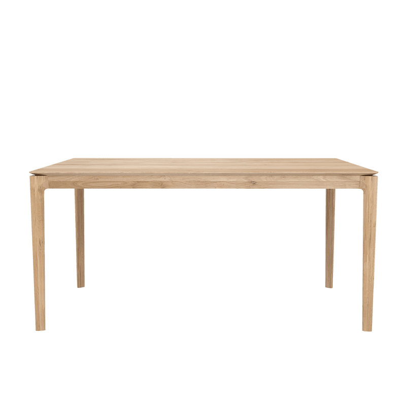 Solid oak dining table 