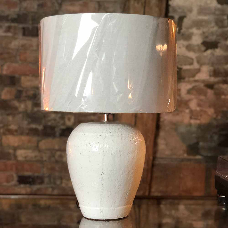 Crackle Glazed Table Lamp