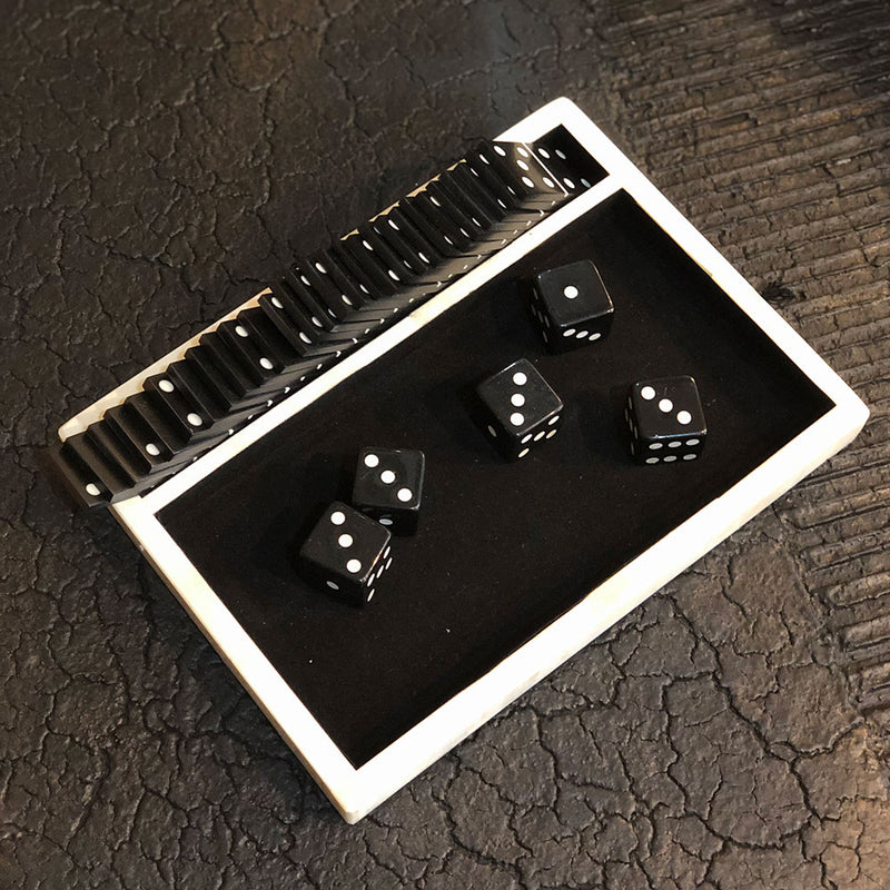 White Card Games Tray