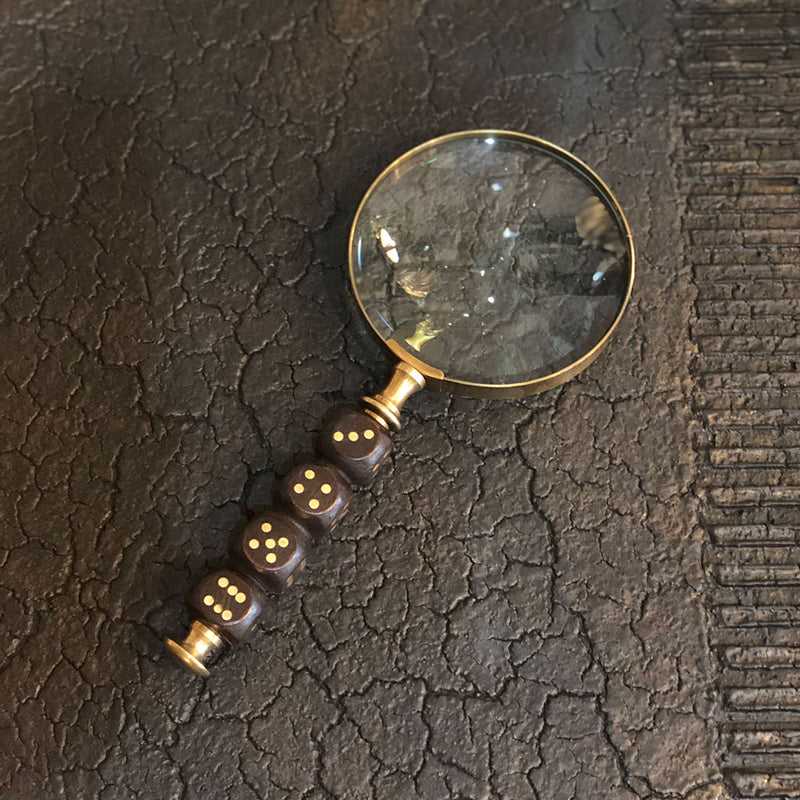 Dice Handle Magnifying Glass