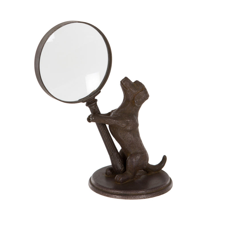Dog and Magnifier