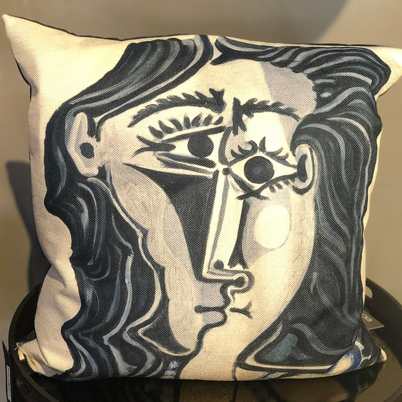 'Head of a Woman' Cushion