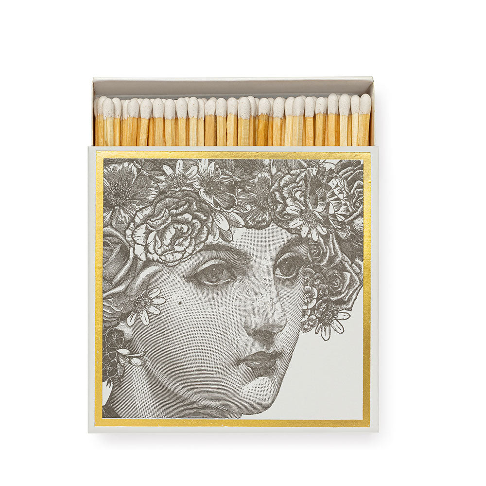 Square Matchbox 'Her Face' – Blacks of Sopwell