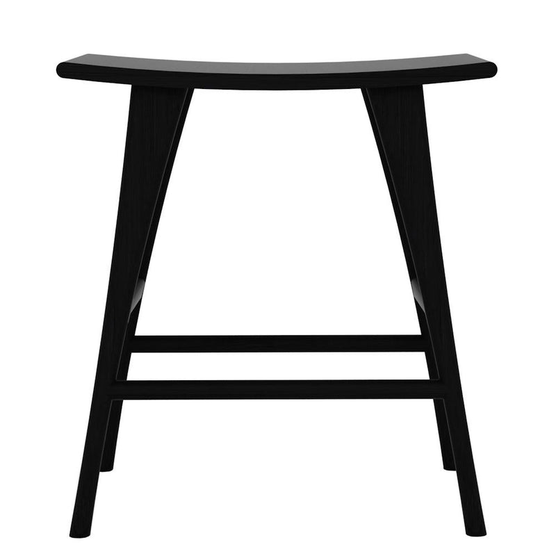 Taller version of black os stool suitable for bar height