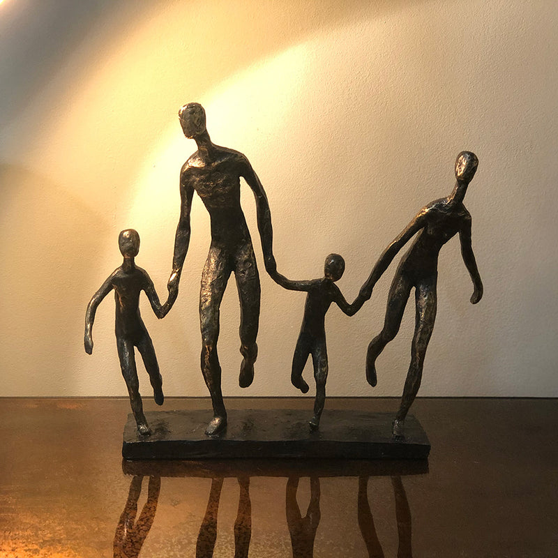 ‘Holding Hands’ Family Sculpture