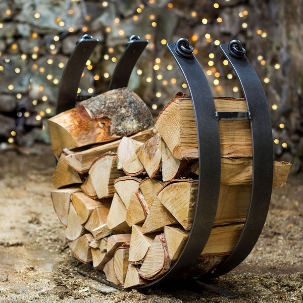 Circle Log Holder Large Blacks of Sopwell Online Store