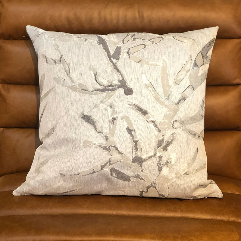 Luxe Coral Branches Cushion