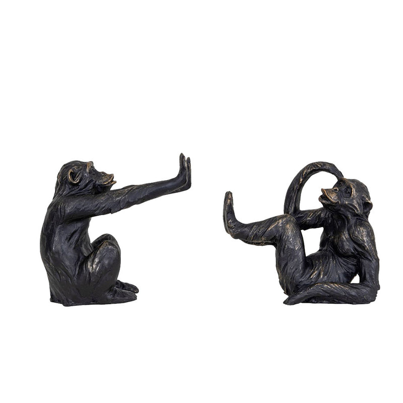 Monkey Business Bookends