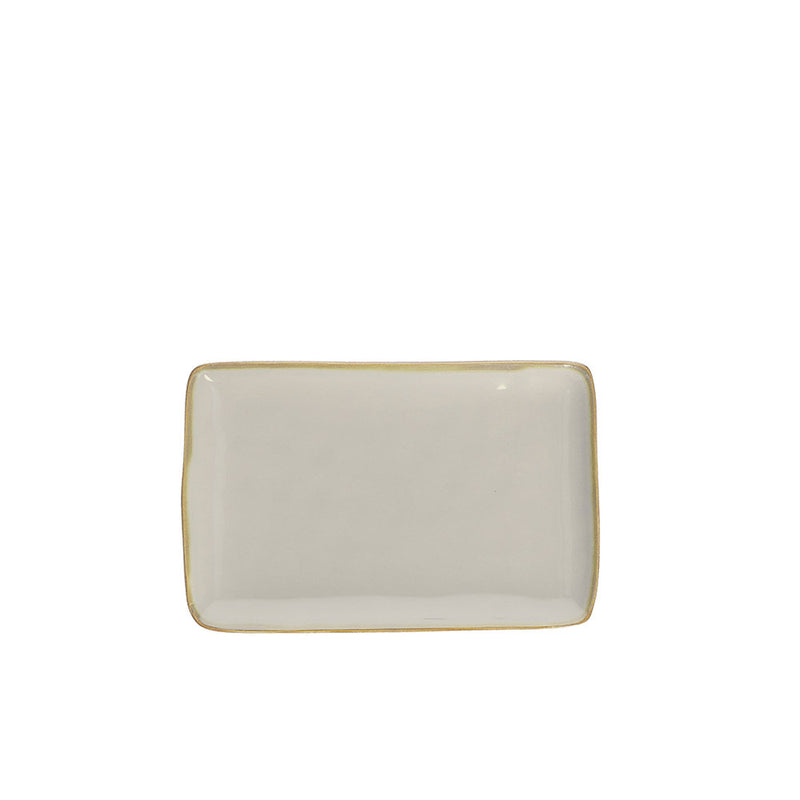 Pearl Grey Small Serve Plate