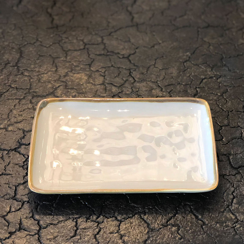 Pearl Grey Small Serve Plate
