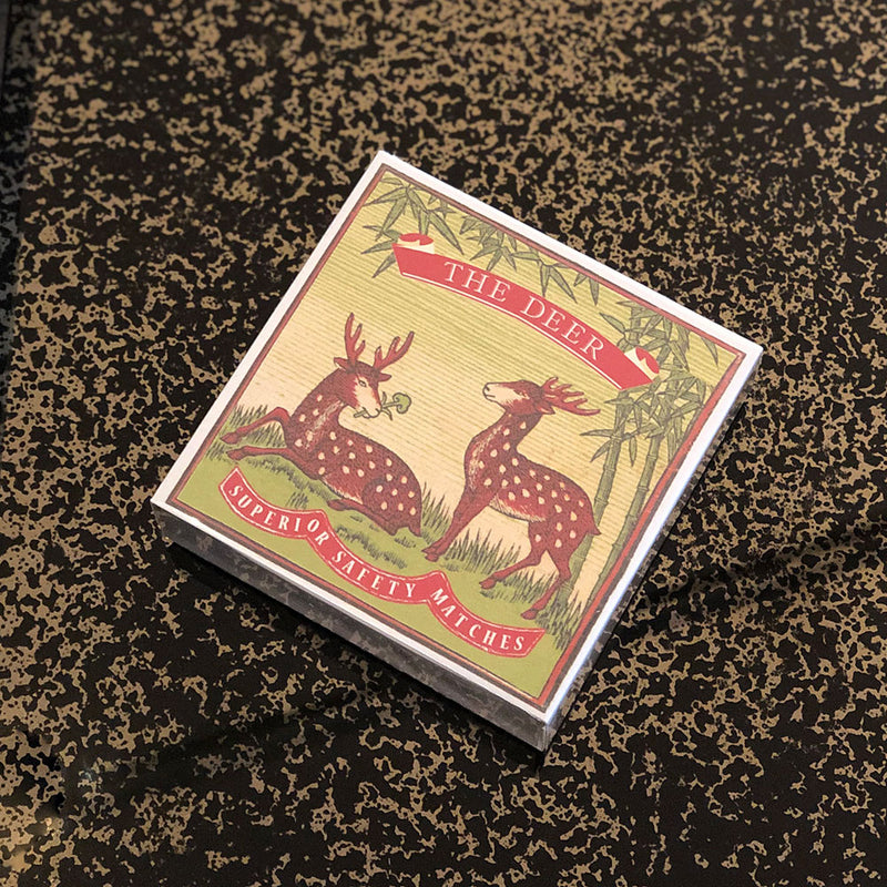 Square Matchbox 'The Deer'