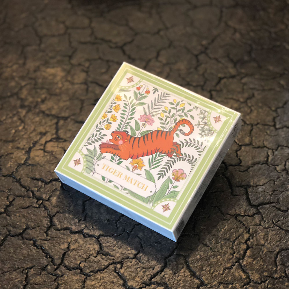 Square Matchbox 'Tiger' – Blacks of Sopwell