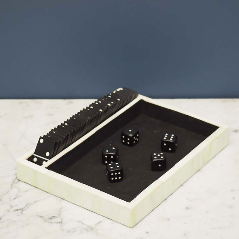 White Card Games Tray