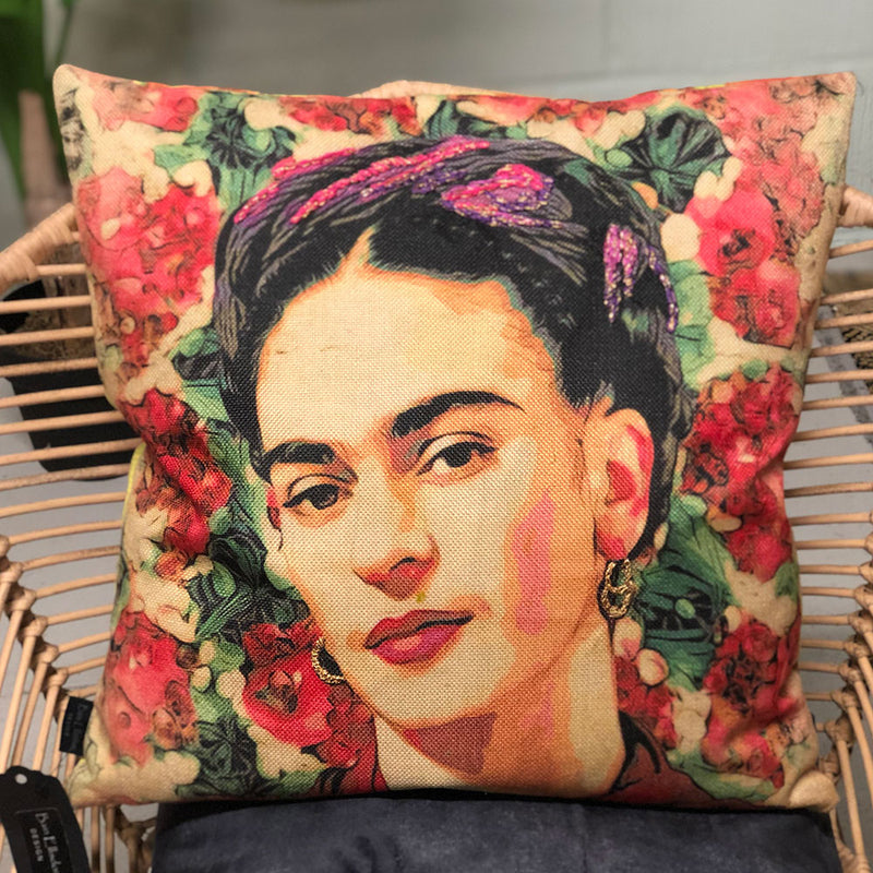 Frida Turquoise Cushion